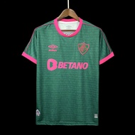 2324 top quality jersey Fluminense third away Fans Short-sleeve green loose ventilate quick-dry Classic Thai version of T-shirt movement maillots