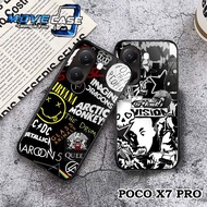 MV215 Softcase Glass poco X7 Pro Silicone poco X7 Pro Case hp poco X7 Pro Casing poco X7 Pro 2025