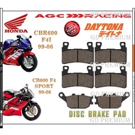 HONDA DISC BRAKE PADS CBR600 F4I CBR600 F4 SPORT BEST QUALITY GDPX