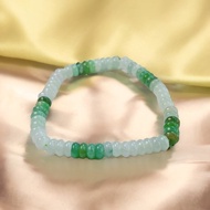 冰種翡翠算盤珠手鍊 | 天然緬甸玉A貨翡翠 | 送禮