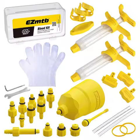 Ezmtb Bicycle Brake Oil Bleed Kit,SRAM Avid MAGURA Series,Hydraulic Disc MTB Road Bike Brake Repair 
