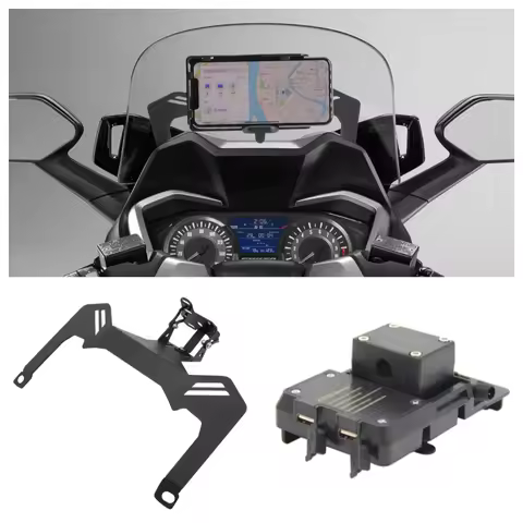 For Honda Forza 300 250 125 MF13 Motorcycle Accessories USB Charging Phone Holder Navigation Bracket