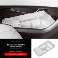 2024 ~ 2025 DENZA D9 EV/BYD ซิลิโคน Under Control กล่องเก็บอุปกรณ์เสริมการปรับเปลี่ยนรถภายในซิลิโคนอ