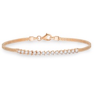Lee Hwa Jewellery Gloria 18K Rose Gold Bracelet with Diamond