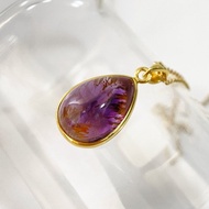 2件85折 | 巴西紫鈦晶純銀項鍊