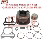 61 125Cc 1 61Mm Motorcycle Cyder Piston Rings Kit For Haojue Suzuki 15P V125 Gsr125 DY 125 Um125 U