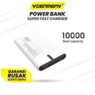 VDENMENV Powerbank DP40 10000mAh Real Capacity Airplane Allowed Super fast Charger 22.5w