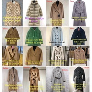Maxmara max mara blazer 外套 /羽絨 jacket 34 36 38 40 42 $1880-$3780 (價錢及size 看相片)