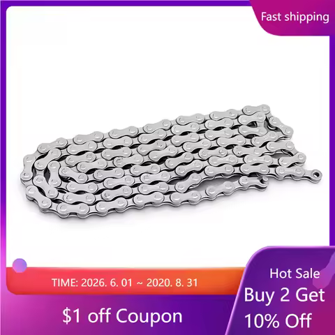 116 Links Bike Chain for Engwe EP-2 Pro/Engine Pro Replacement Part for Electric Bicycle Cycling Acc