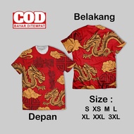 Cool FullPrint Wallpaper T-Shirt | Dragon Dragon | Dragon T-Shirt AOP FRONT BACK