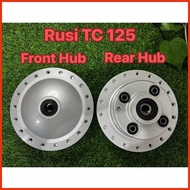 ❧ Front Hub W/Bearing & Rear Hub - Rusi TC 125
