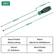 ISKU Obeng Ketok Magnet Phillips Dan Plus ObengTip Magnetic Multifungsi Screwdriver