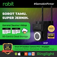 SHOOPY RABIT SMART IP CCTV WIFI CAMERA OUTDOOR PTZ RINGLIGHT FULL HD KAMERA 4 MP