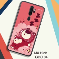 Oppo A5 2020 - A9 2020 - A8-A31 - F5 - F7 - F11 - F11 PRO Case, Strawberry Nice Bear Print.