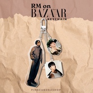 BTS Keychain Rm on Harpers Bazaar Edition