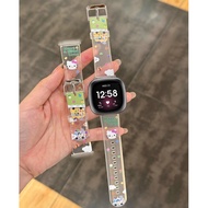 Clear Summer Strap For Fitbit Versa 4 Strap / Fitbit Versa 3 Strap Adjustable Fitbit Sense / Fitbit 