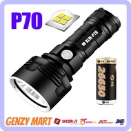 SHENYU SENTER LED USB P70 XHP50 50W 1000 LUMENS XLMP70 26650 BATTERY