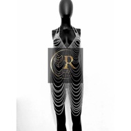 BUTIK RINDU (GEORGIA) body chain accessories fashion cosplay anime american style baju rantai akseso
