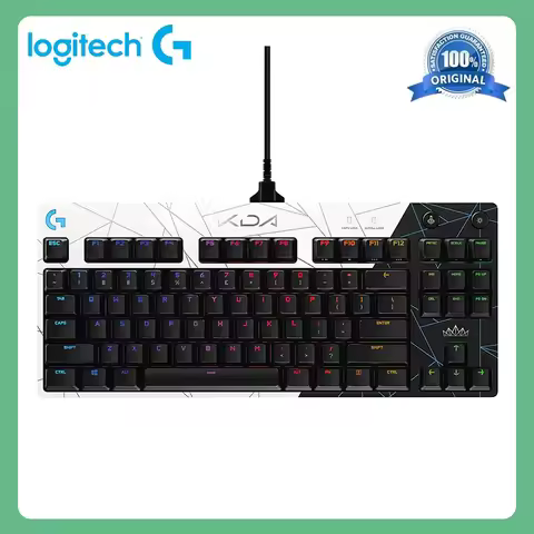 Logitech G PRO KDA Mechanical Gaming Keyboard Ultra-Portable Tenkeyless Detachable Micro USB Cable L