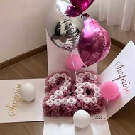 Digital Surprise Box Flower Box Gift Box for Girlfriend Balloon Gift Box Valentine's Day Gift Box Bi