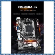 (CSID) A520M-K Gaming Motherboard AMD AM4 2*DDR4 Memory 64GB Nvme M.2 USB3.2 Micro ATX Desktop Mothe