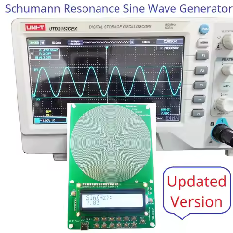 14.3 20.8 27.3 33.8HZ Earth Resonance Frequency Enhancer for HIFI Improve Sleep 7.83Hz Schumann Reso