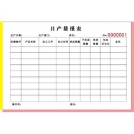 Operational Production Energy Report Form Japanese Production Volume Sheet Production Personal Staff