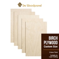 3mm Birch Plywood (A5) 210mm x 148mm