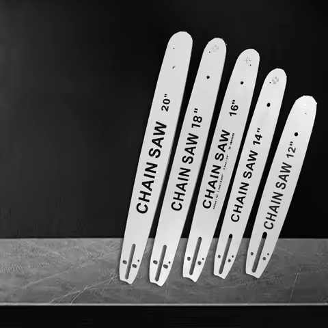 Chain Saw Guide Bar Universal Guide Bar Chain 12 ， 14，16 ， 18 ， 20 Inch Chain Plate，