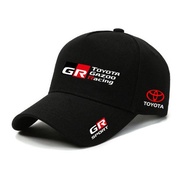 Toyota GR racing cap TOYOTA printed outdoor baseball cap men's sports car peaked cap adjustable cap