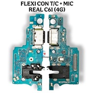 FLEXIBLE CHARGING CONNECTOR CHARGING BOARD/ FOR REALME C61 4G REALME NOTE 60 + CON H/F + MIC