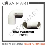 SIKU CASA MART Knee 5/8 Elbow Lbow L bow Kenie Elbow Electric Pipe Connection PVC 5/8