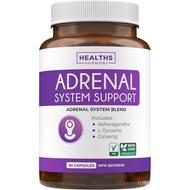 Adrenal System Support & Cortisol Manager (2 Month Supply) -, Tyrosine & Ginseng for Cortisol Balanc