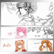 High Sense Line Oversized Mouse Pad Secondary Yuan Mingrixiang Specially for Gaming Computer Office 