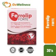 [GoWellness] Ferrolip FORTE Iron Supplement Complex Vitamin Supplement Lemon Flavor Improve anemia I