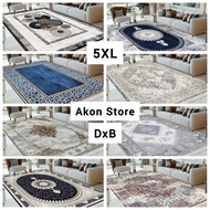 5XL Karpet Dubai Akon Store Cantik (Dxb71 to Dxb109) Velvet Bahan Berkualiti Tinggi 5D