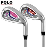 [Ready Stock Golf Club] POLO Golf Club Men Women Style Beginner Golf Club Carbon Shaft No. 7 Iron Pr