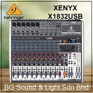 [SHIP OUT EVERYDAY]Behringer XENYX X1832USB - 18-Input USB Audio Mixer with Effects