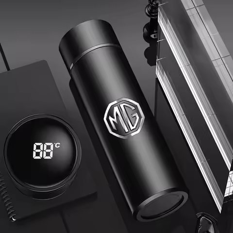 Car LED Intelligent Thermos cup Measurement Cup For Morris Garages Motors MG ZS GS MG5 6 mg3 Gundam 