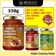 Adabi Cooking Paste Spicy Coconut Spicy Red Balado Spicy Tomato Paste Ayam Brand MyKuali Asyura Brahim's Cooking Paste