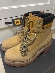 CAT Caterpillar 女裝真皮工靴 EU39 全新連盒