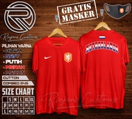 KAOS TIM BOLA BELANDA.KAOS PIALA DUNIA