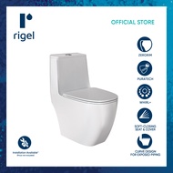 RIGEL Impression Zerorim One-piece Toilet Bowl RL-WO5387S [Bulky]