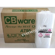 A750 Chunbe Disposable PP Container Bekas kuih / 50sets