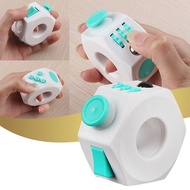 Anti Stress Cube ​Adult Office Decompression Dice Hand Fidget Ring Toy Autism Anxiety Stress Relief 