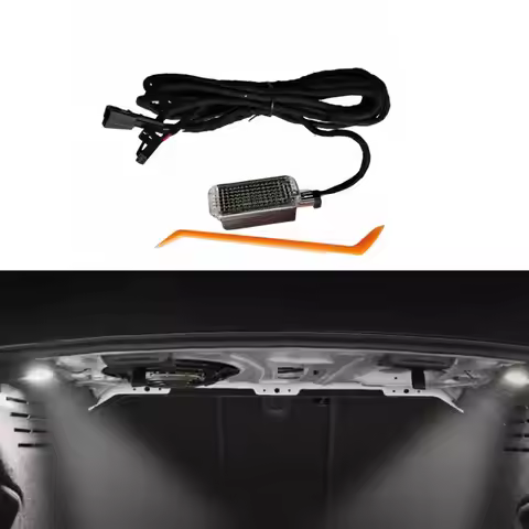 Led Luggage Compartment Interior trunk Light For 2016-2024 Audi A4 S4 B9 Sedan S4 B9 Sedan A3 S3 RS3
