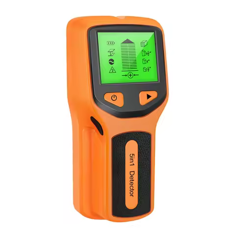 5 In 1 Wall Scanner Stud Detector Digital Handheld Wall Detector PVC Water Pipe Metal Finder Scanner