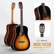 Alvarez MDR70ESB Alvarez MDR70ESB กีตาร์โปร่งไฟฟ้าทรง Slope D สเปค All Solid (AAA Sitka Spruce / Ind