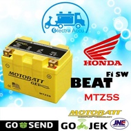 Aki Motor Beat Fi SW MTZ5S Motobatt Aki Kering