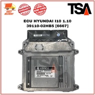 ECU HYUNDAI I10 1.10CC AUTO - 39110-02HB5 [6667] PLUG & PLAY ENGINE CONTROL UNIT COMPUTER BOX